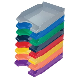 Półka szuflada na dokumenty OFFICE PRODUCTS - czerwona-215901