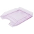 Szufladka na biurko OFFICE PRODUCTS A4 transp. fioletowa-615862