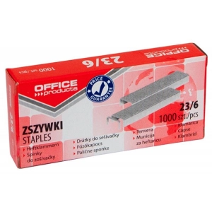 Zszywki OFFICE PRODUCTS 23/6-624274