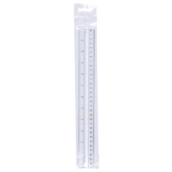 Linijka z uchwytem DONAU 30cm zawieszka transparentna-626872