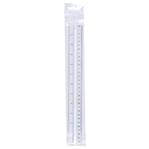 Linijka z uchwytem DONAU 30cm zawieszka transparentna-626872