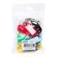 Zawieszka do kluczy OFFICE PRODUCTS 50x20cm 20szt. mix kolorów-626767