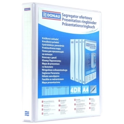 Segregator DONAU ofertowy A4/4RD/65 biały-627080