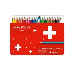 Kredki CARAN D'ACHE Swisscolor Aquarelle 30szt. mix kolorów-634680