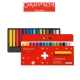 Kredki CARAN D'ACHE woskowe Swisscolor kartonowe pudełko 15 szt.-672051