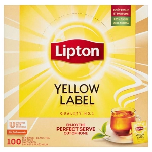 Herbata eksp. LIPTON Yellow Label 100tor. koperty-679730