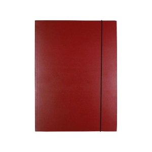 Teczka z gumką A4 OFFICE PRODUCTS Natura karton 300g. 3-skrzydłowa - mix kolorów-227964
