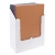 Teczka z gumką A4 OFFICE PRODUCTS Natura karton 300g. 3-skrzydłowa - mix kolorów-227959
