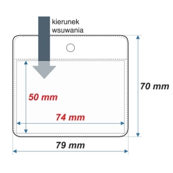 Identyfikator miękki BZ-ID-ID04 1szt.