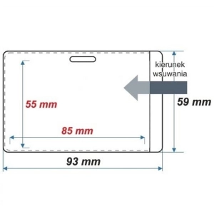 Identyfikator miękki BZ-ID-OPAK.100-ID4M - karta magnetyczna