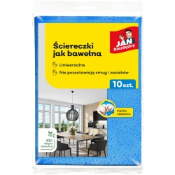 Ścierka JAN NIEZBĘDNY jak bawełna op.10 - niebieskie
