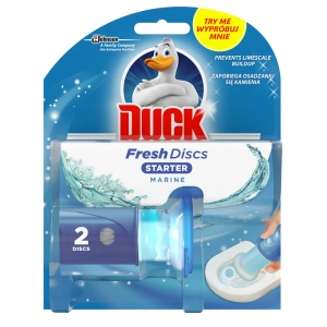 Kostka do WC DUCK FRESH 2xDISCS MARINE - żelowe kr-428313