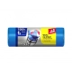 Worki na śmieci JAN NIEZBĘDNY Easy Pack 120l. 15szt. - niebieskie
