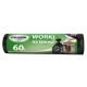 Worki na śmieci GROSIK HDPE 60l 20 szt. - czarne