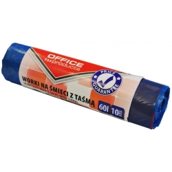 Worki OFFICE PRO. 60l. Nieb. taśma LD 22023322-01-622132
