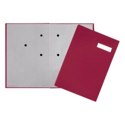 Teczka do podpisu DURABLE okładka mat. - czerwona-20544