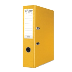 Segregator BASIC-S A4 75mm - żółty
