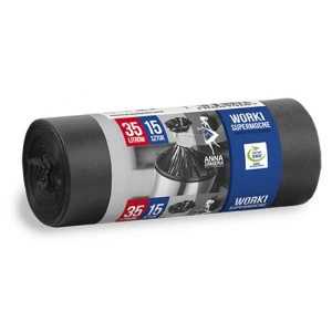 Worki na śmieci ANNA ZARADNA supermocne 35 l 15 szt.-671358