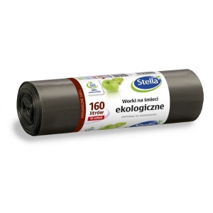 Worki na śmieci STELLA ekologiczne 160 l 10 szt.-671428