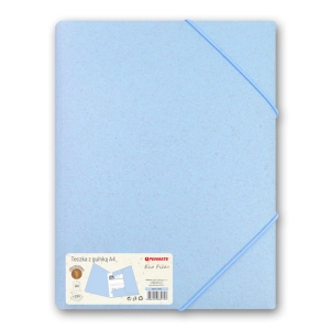 Teczka z gumką A4 PENMATE ECO File - niebieska