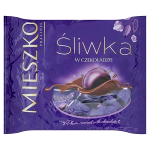 Cukierki śliwki śliwka w czekoladzie MIESZKO 1kg.