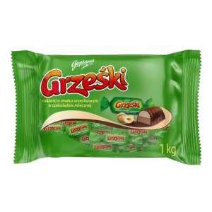 Cukierki GOPLANA Grześki orzechowe 1kg.