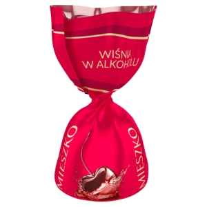 Cukierki MIESZKO 1kg. - praliny wiśnie w alkoholu -233394