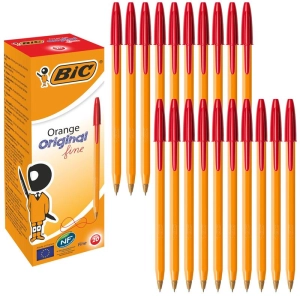 Długopis BIC (OPAK.20szt.) Orange - czerwony-670780