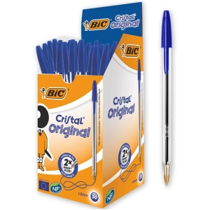 Długopis BIC (OPAK.50szt.) Cristal - niebieski-670774