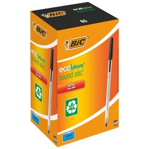 Długopis BIC Round Stic Ecolutions OPAK.60 - czarny