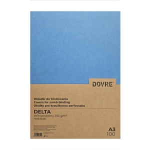 Okładki do bindowania ARGO op.100 Delta A3 - niebieski-668183