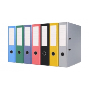 Segregator BASIC-S A4 75mm - czerwony-233937