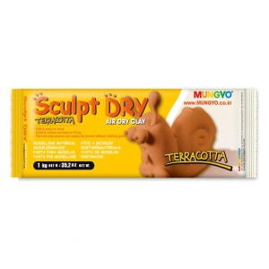 Masa rzeźbiarska MUNGYO samoutw. 1000g terracota-335133