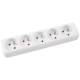 Przedłużacz OFFICE PRODUCT 5gn 1,5m - biały-627777