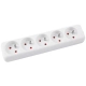 Przedłużacz OFFICE PRODUCTS, 5 gniazd, 3m, z uziemieniem, biały-627779