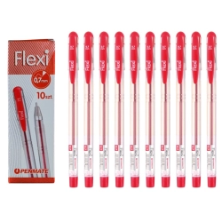 Długopis PENMATE Flexi OPAK.10 - czerwony
