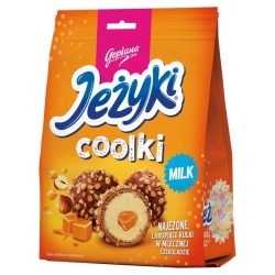 Ciastka JEŻYKI Coolki 140g. - mleczne