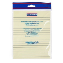 Karteczki samop. DONAU 203x150 50k. w linię-617290