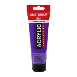 Farba akrylowa TALENS AMSTERDAM 120ml. - metallic violet 835