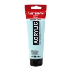 Farba akrylowa TALENS AMSTERDAM 120ml. - turquoise light 660