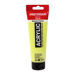 Farba akrylowa TALENS AMSTERDAM 120ml. - yellowish green light 664