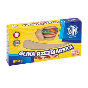 Glina rzeźbiarska masa ASTRA 520g.-234225
