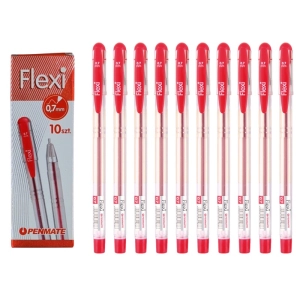Długopis PENMATE Flexi OPAK.10 - czerwony