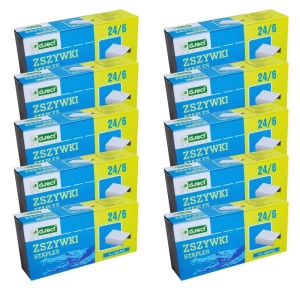 Zszywki D.RECT 24/6 ostrzone OPAKOWANIE 10 SZT.-672410