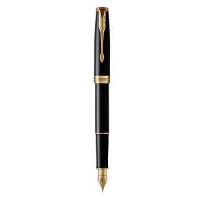 Zestaw PARKER Sonnet pióro wieczne + długopis - czarny GT 2093371-234328