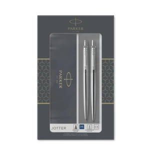 Zestaw PARKER Jotter stalowy CT długopis + ołówek automatyczny 2093256