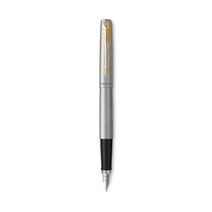 Zestaw PARKER Jotter stalowy GT pióro wieczne + długopis 2093257-234364