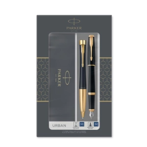 Zestaw PARKER Urban czarny mat GT pióro wieczne + długopis 2093381