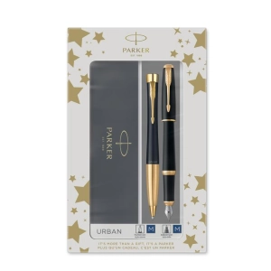 Zestaw PARKER Urban czarny mat GT pióro wieczne + długopis 2093381-234371