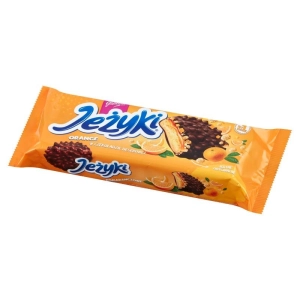 Ciastka JEŻYKI 140g. - Pomarańczowe-234390